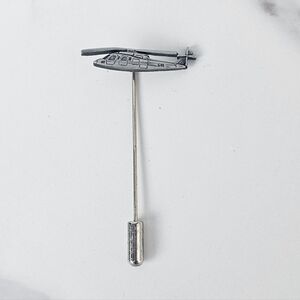 Novelty Helicopter Aviation enthusiasts brooch / Pin